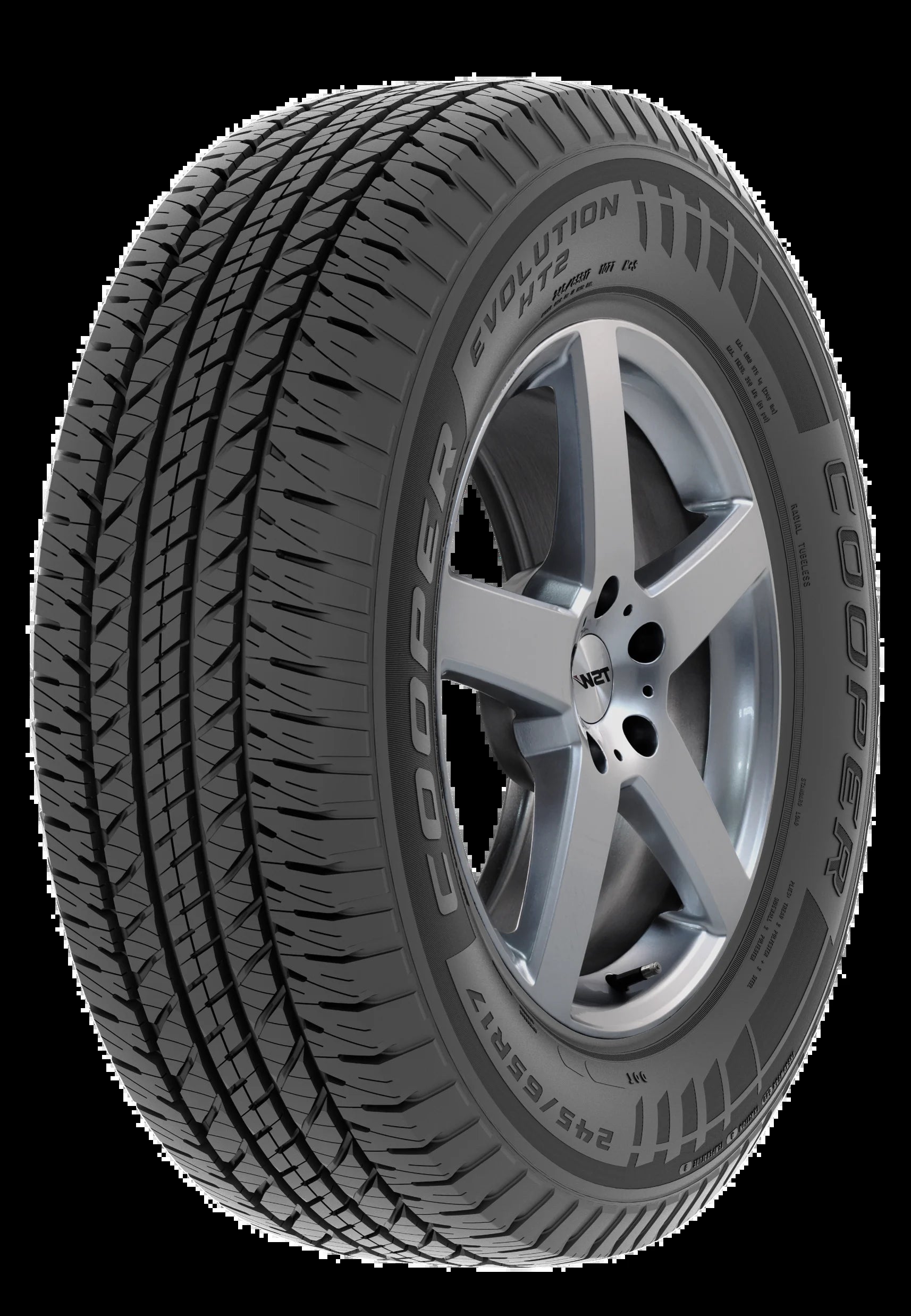 Evolution HT2 245/65R17 107T Passenger/Truck/Suv Tire Fits: 2004 Jeep Grand Cherokee Overland, 2019 Jeep Cherokee Trailhawk Elite