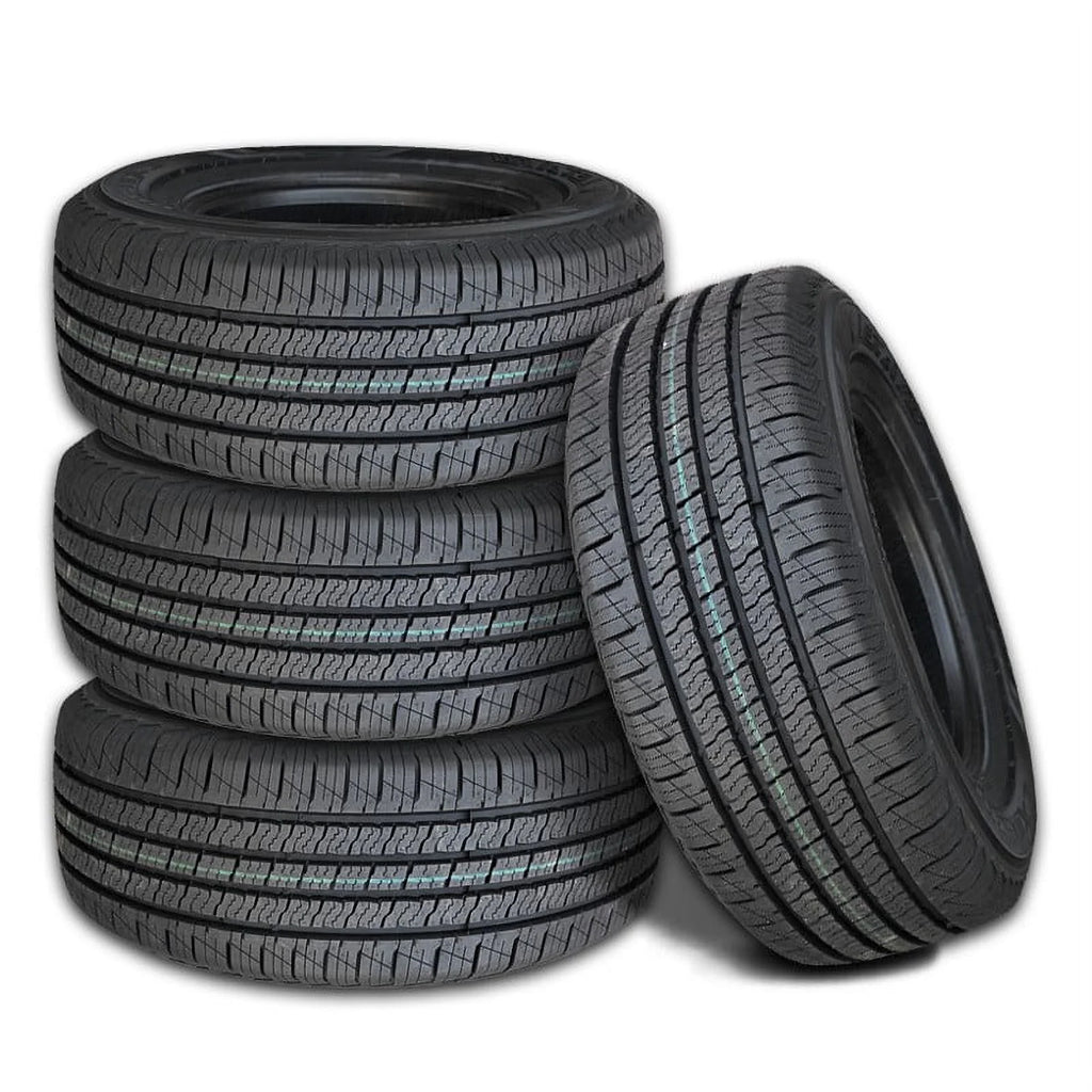 Set of 4  LXHT-206 P245/65R17 105T Suv/Truck Premium Highway All Season M+S Tires LXST2061765040 / 245/65/17 / 2456517 Fits: 2004 Jeep Grand Cherokee Overland, 2019 Jeep Cherokee Trailhawk Elite