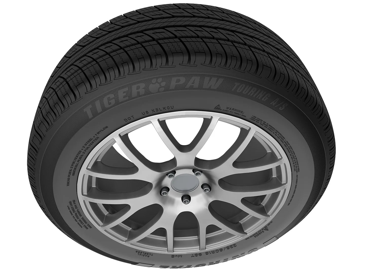 Tiger Paw Touring A/S All-Season 225/60R18 100V Tire