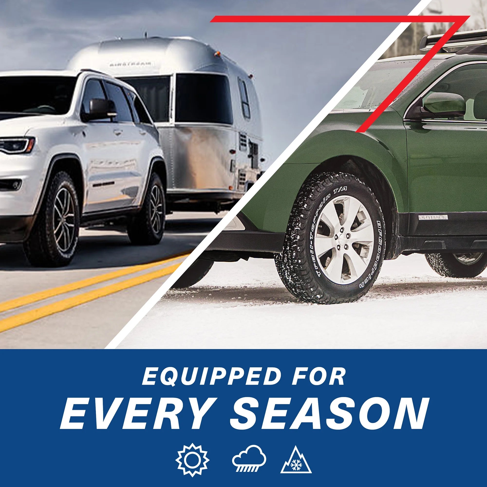 Bfgoodrich Trail-Terrain T/A All-Season 235/65R17/XL 108T Tire