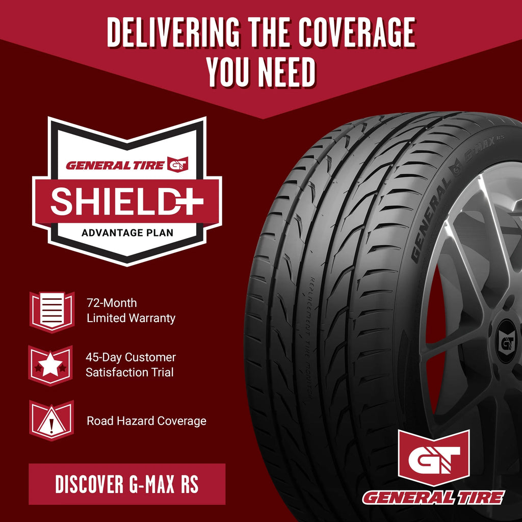 (2 Pack)  G-MAX RS UHP Summer 205/55ZR16 91W Passenger Tire