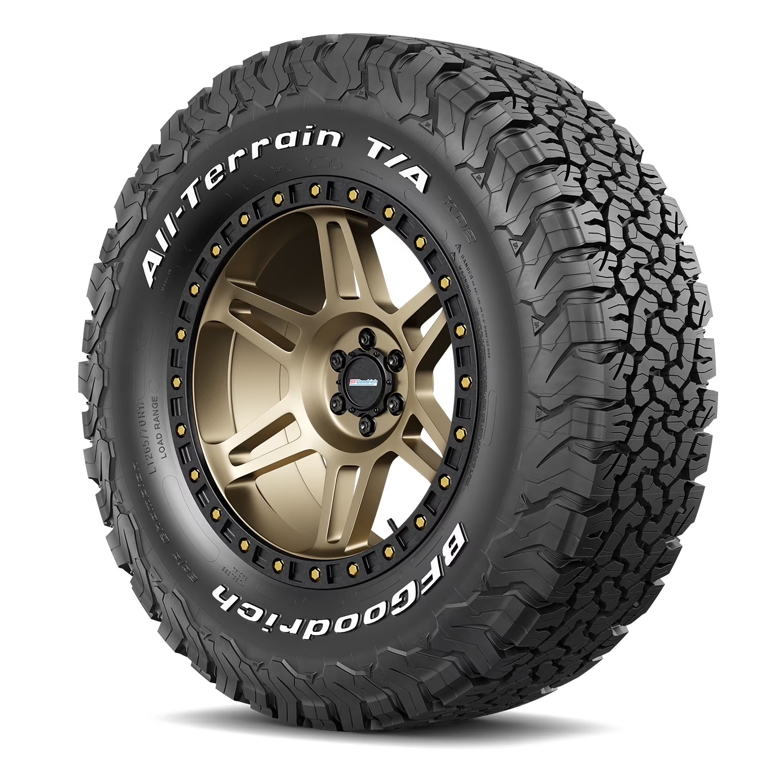 BFG All-Terrain T/A KO2 37X12.50R17LT 116S C Tire